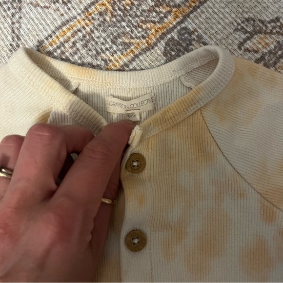 Grayson Collective baby 3-6M tie dye romper jumpsuit playsuit one piece - Picture 3 of 5